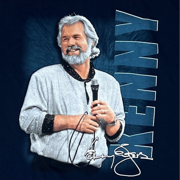 Kenny Rogers Country Music Concert Tour Crewneck Tshirt - Picture 3 of 7